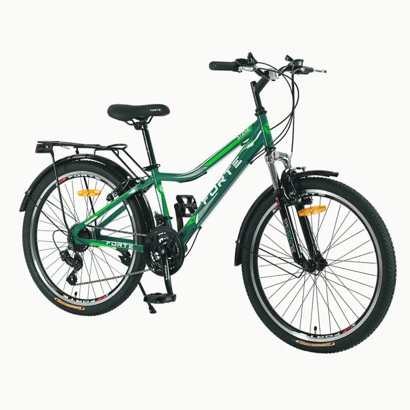Велосипед Forte Stark 25.2413-02A, к24" р13" сталь, зелений