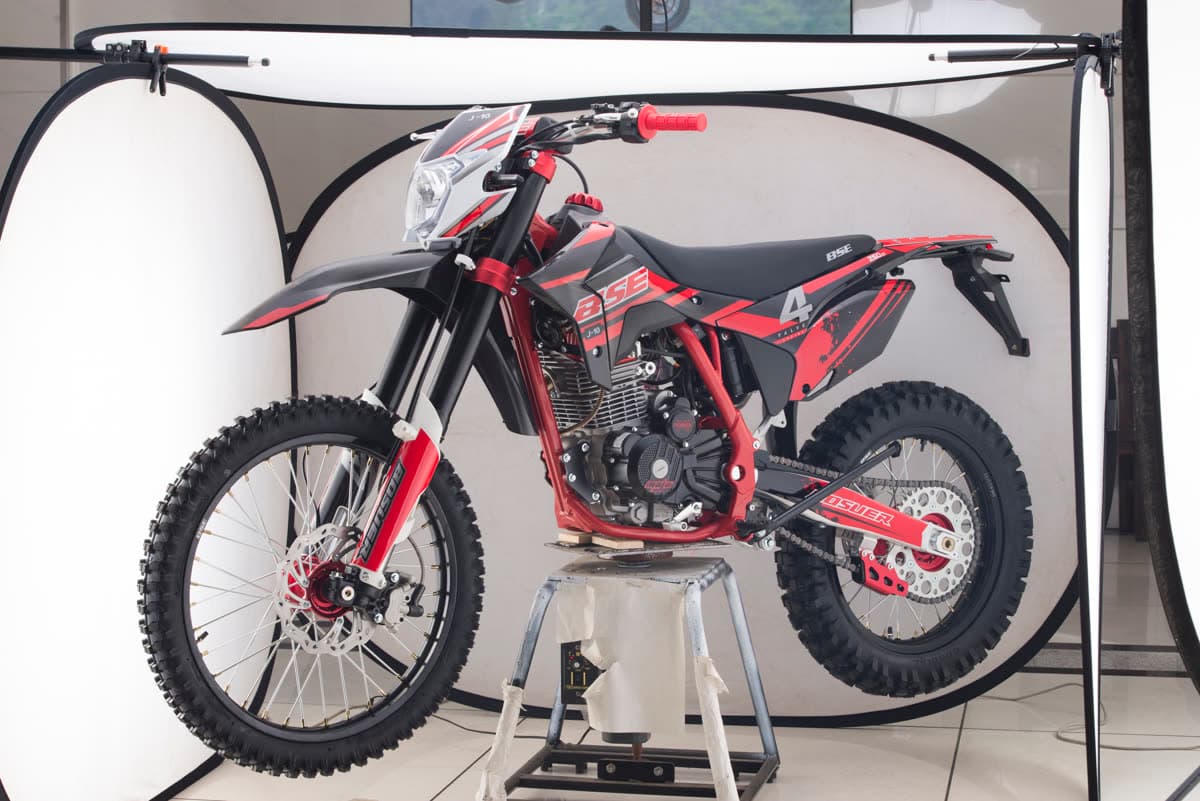 Мотоцикл J10 ENDURO, червоний — мініатюра 2