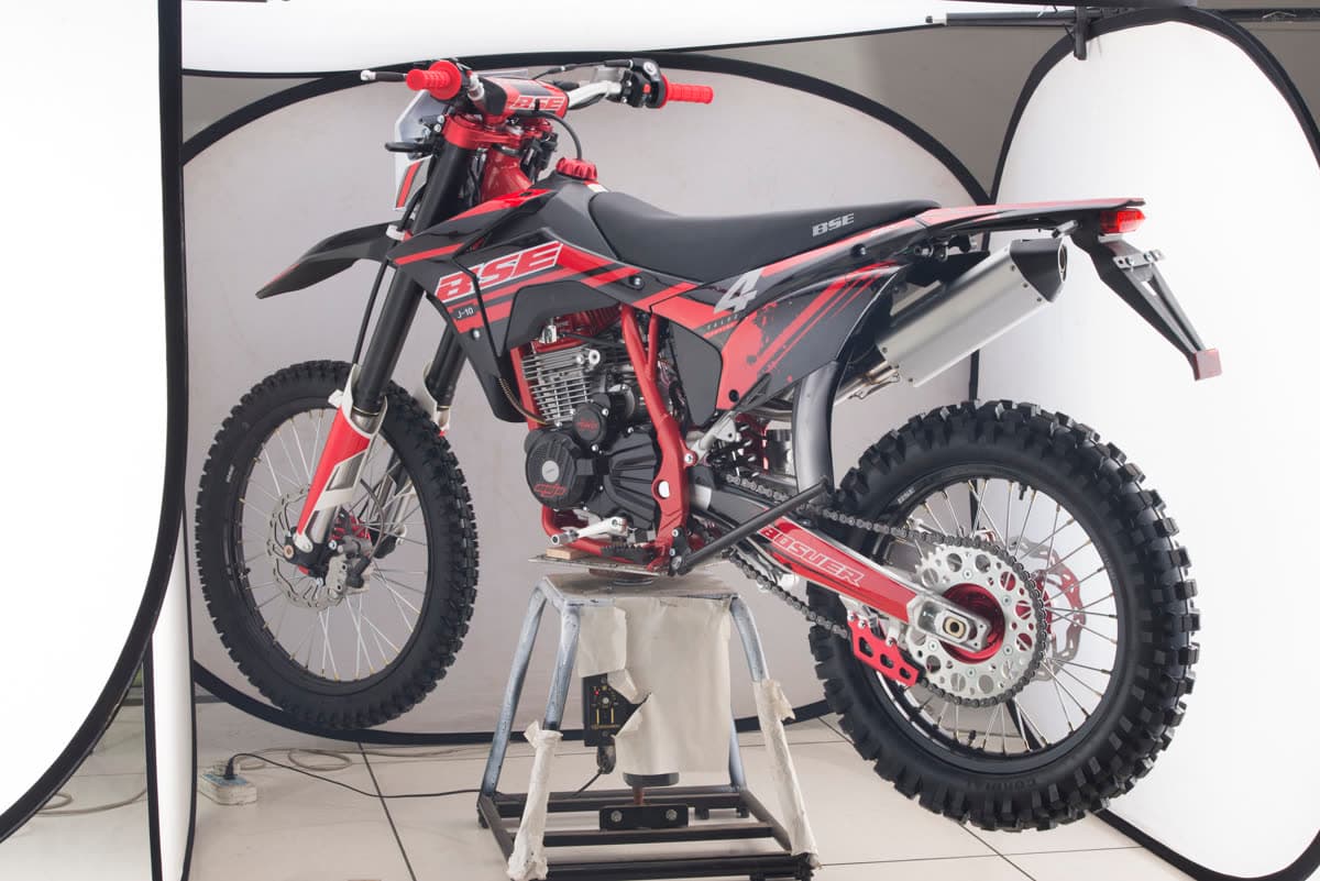 Мотоцикл J10 ENDURO, червоний — мініатюра 5