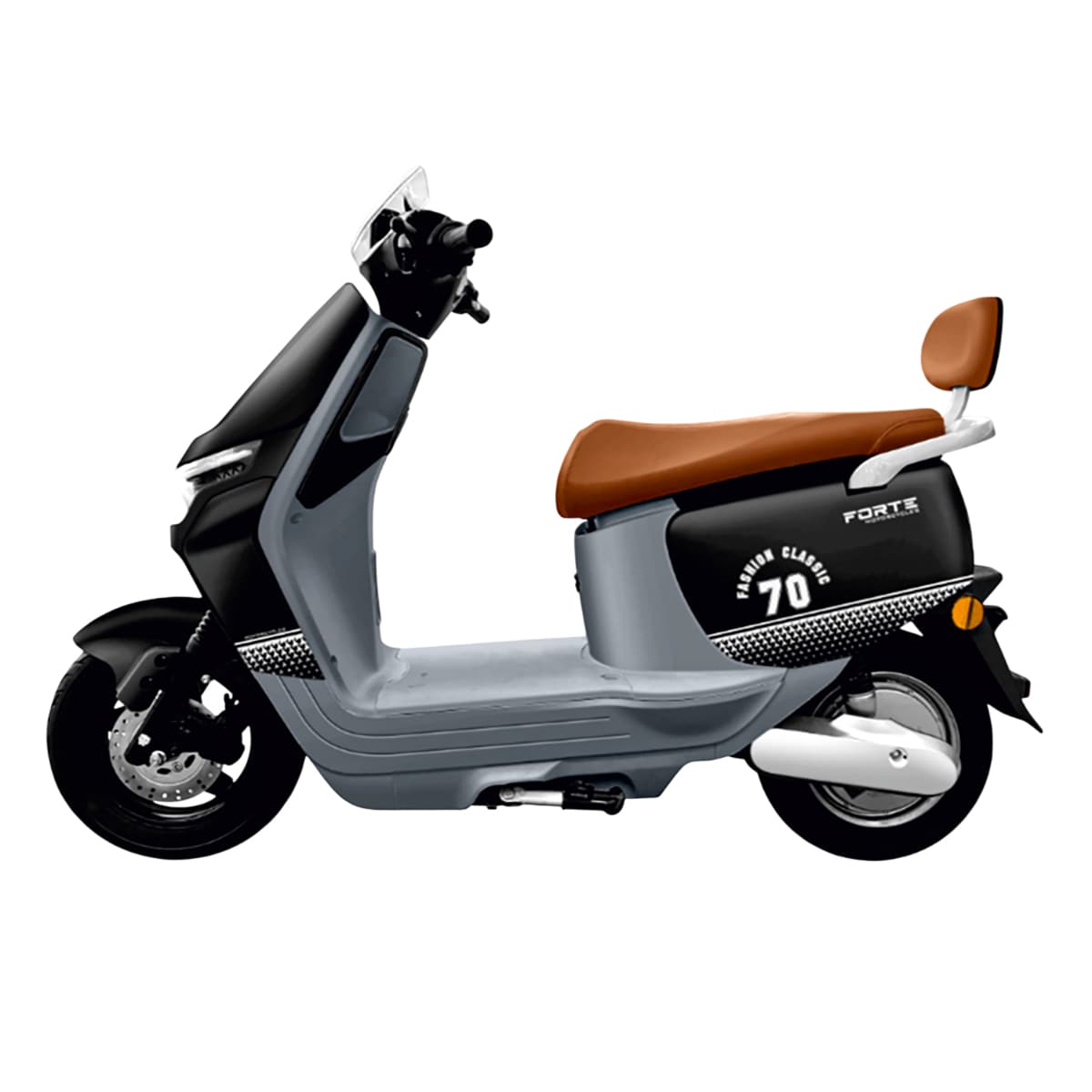 Скутер акумуляторний FORTE AIRO, чорний