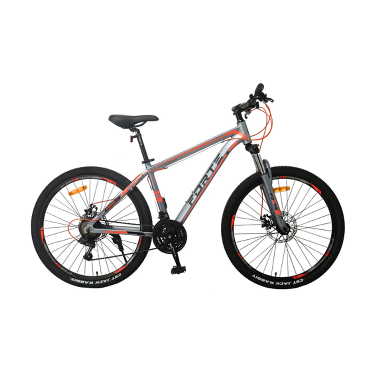 Велосипед FORTE RANGER 25.2717-04S, к27,5" р17" алюміній, сіро-червоний