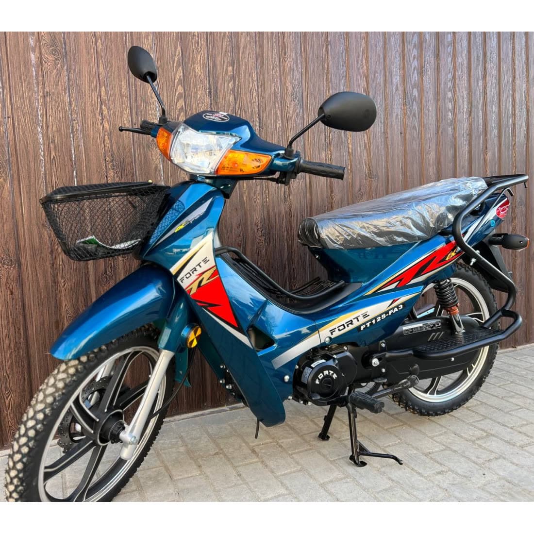 Мотоцикл FORTE FT125-FA3 синій
