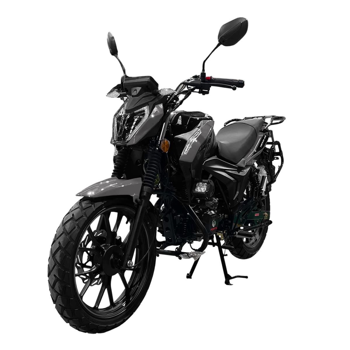 Мотоцикл FORTE FT200-CM3, сірий