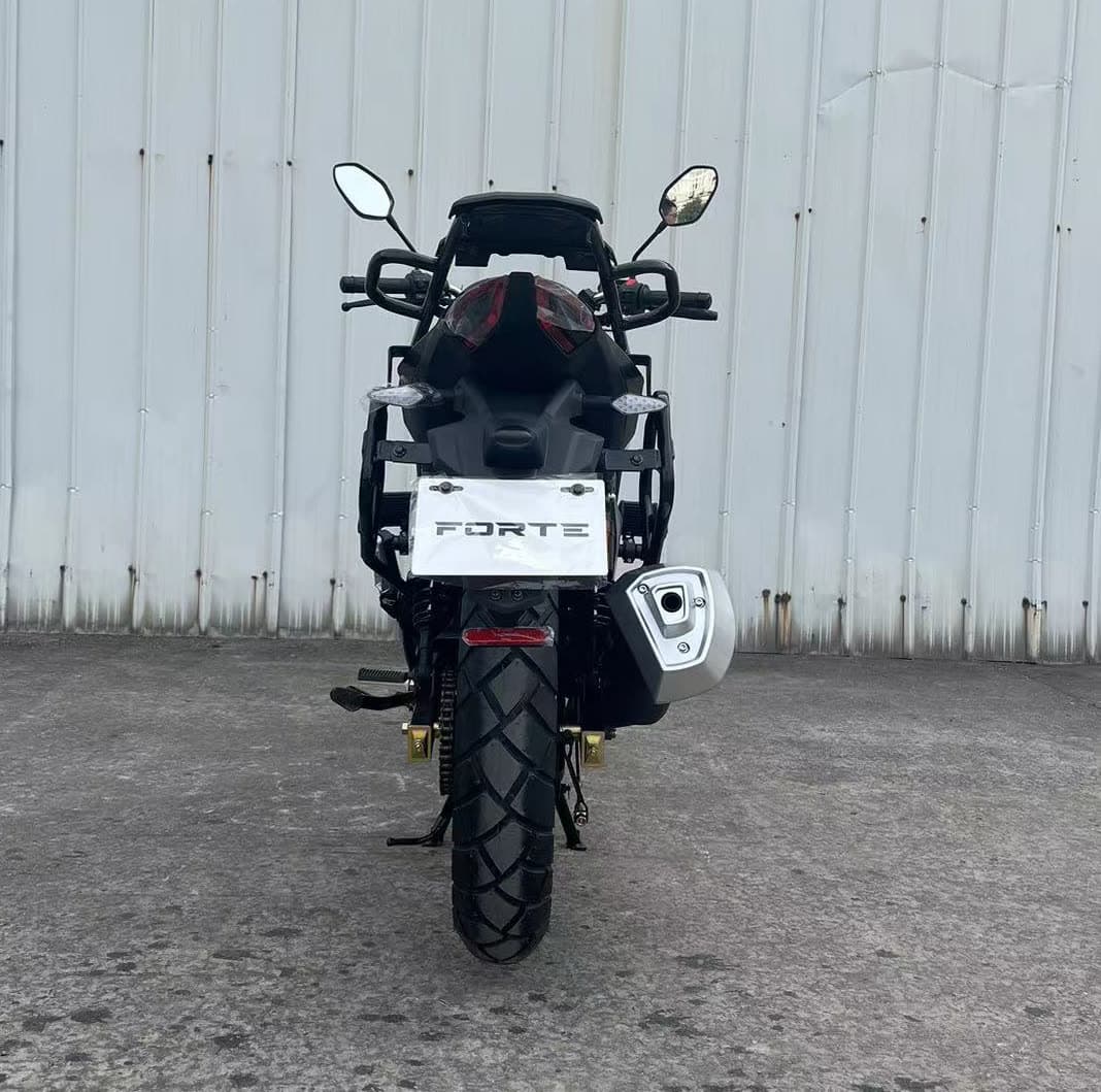 Мотоцикл FORTE FT200-CM3, сірий — мініатюра 3