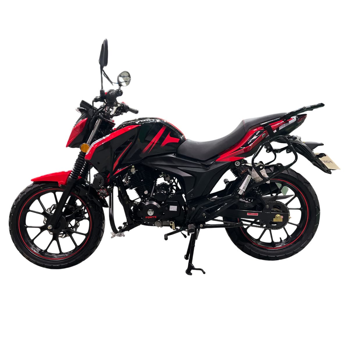 Мотоцикл FORTE FT200-CM3, червоний