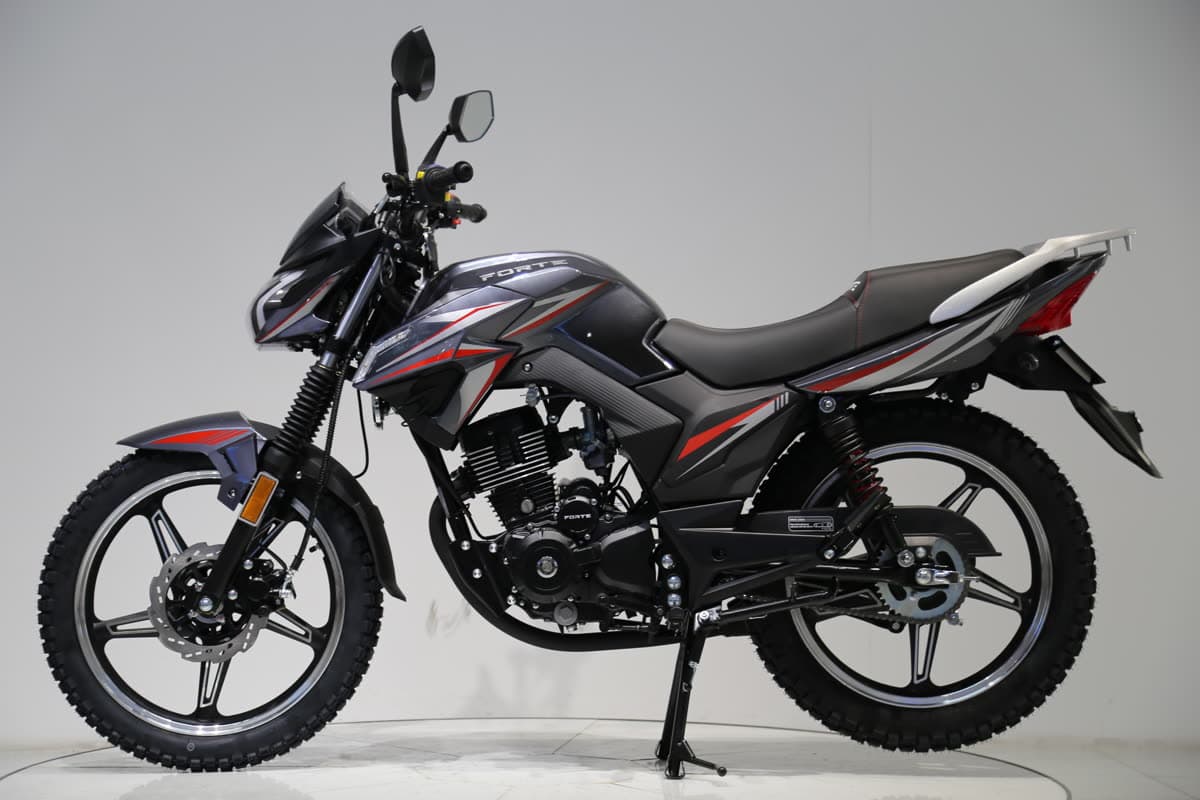 Мотоцикл FORTE FT200-EN (150 дизайн) Чорний