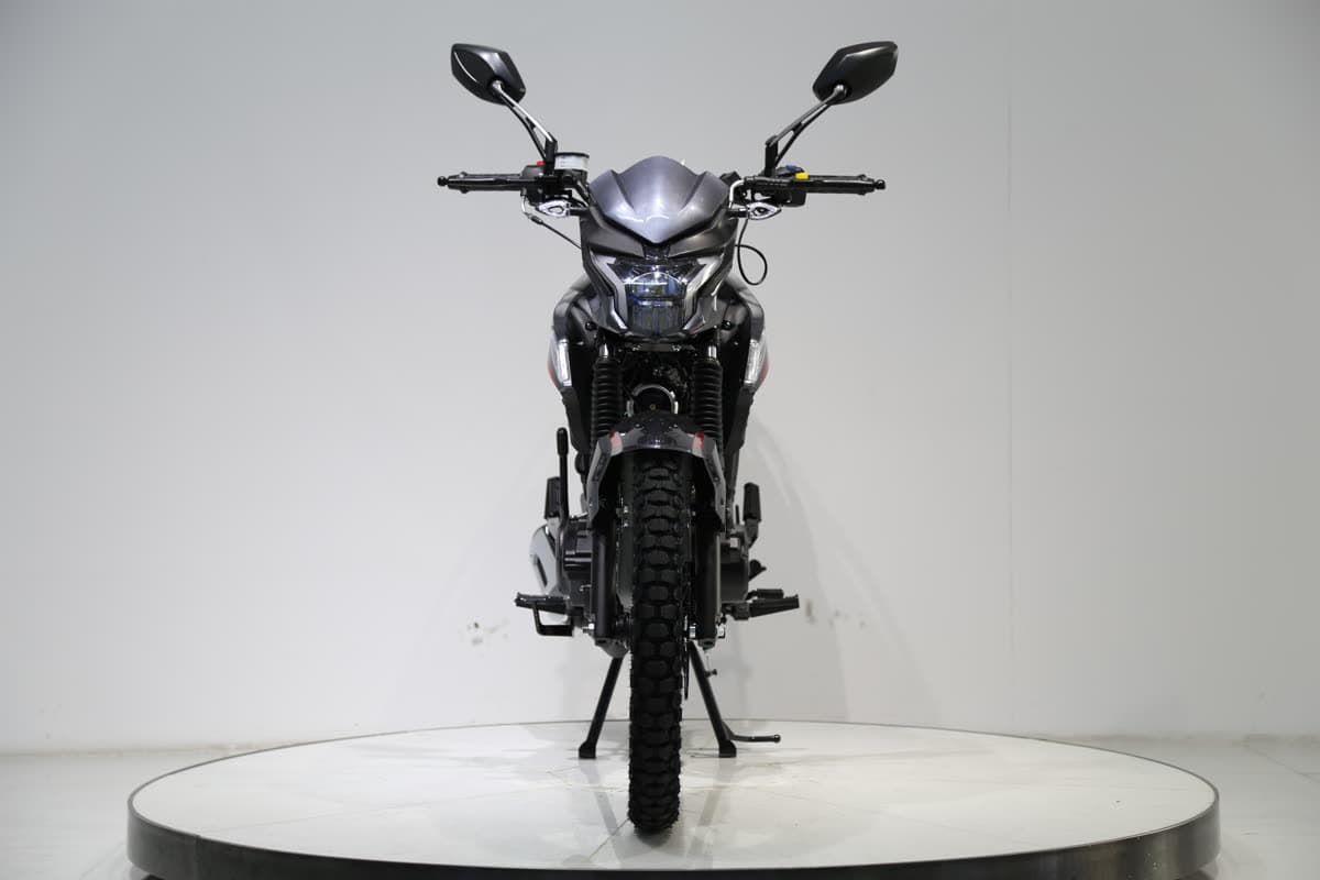 Мотоцикл FORTE FT200-EN (150 дизайн) Чорний — мініатюра 3