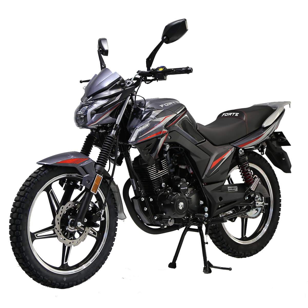 Мотоцикл FORTE FT200-EN (150 дизайн) Сiрий