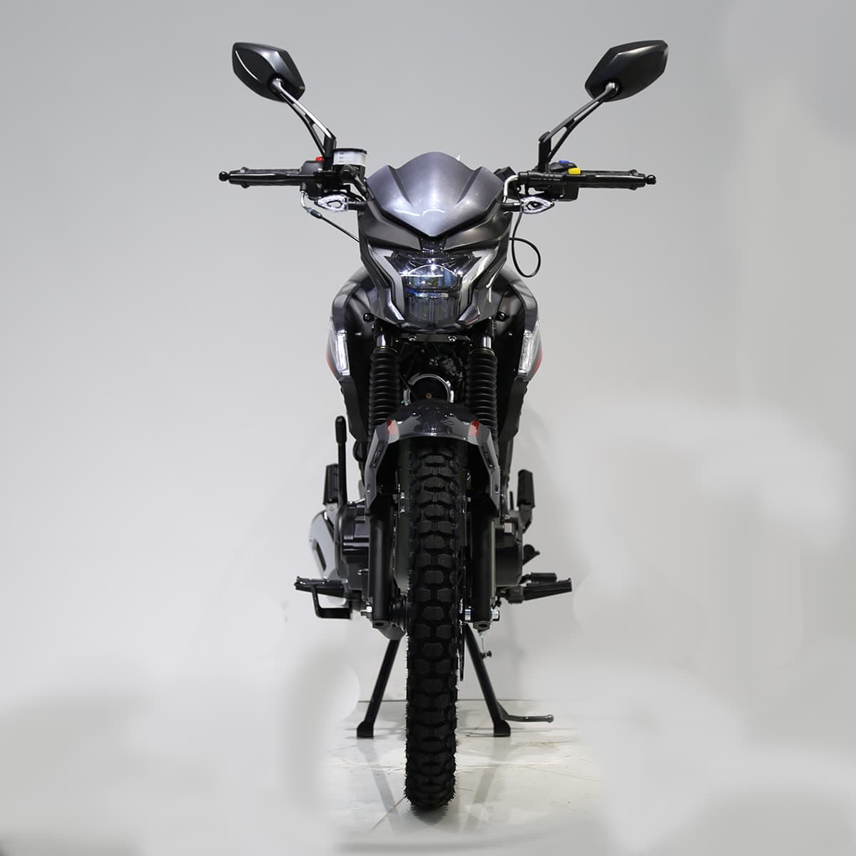 Мотоцикл FORTE FT200-EN (150 дизайн) Сiрий — мініатюра 2