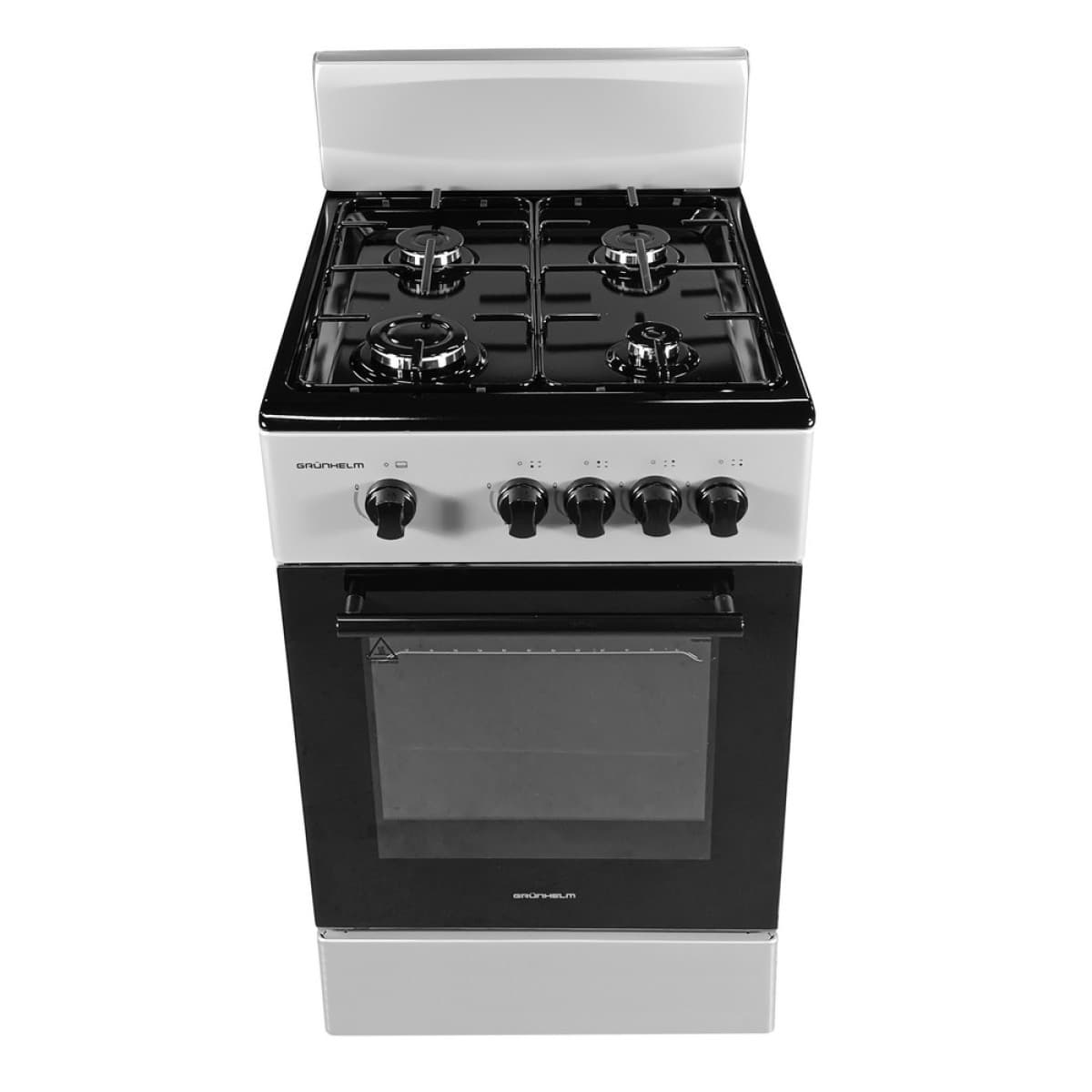 Плита газова 60см - G4F6600GB, сiра (GRUNHELM)