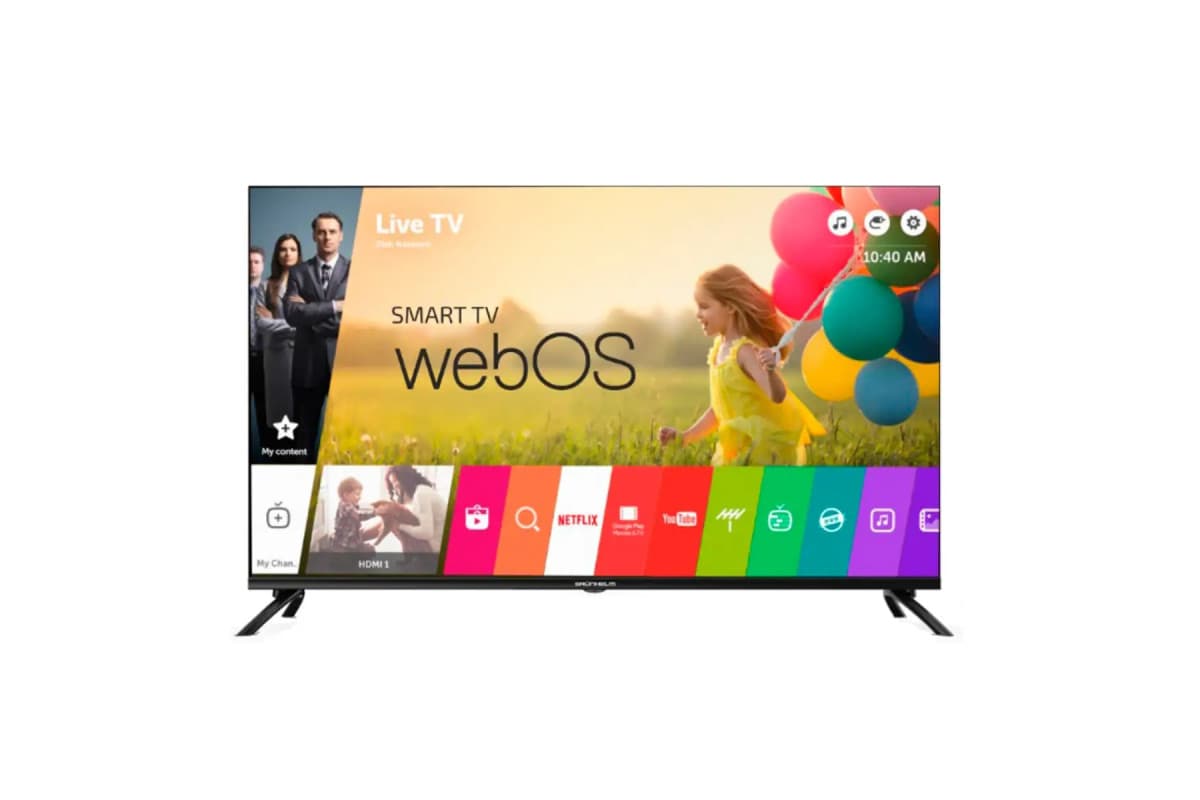 Телевізор 55, WEBOS - 55GRU-26WV DDR 1.5G, Flash 8G, Air Mouse, Frameless, SMART UHD (GRUNHELM)