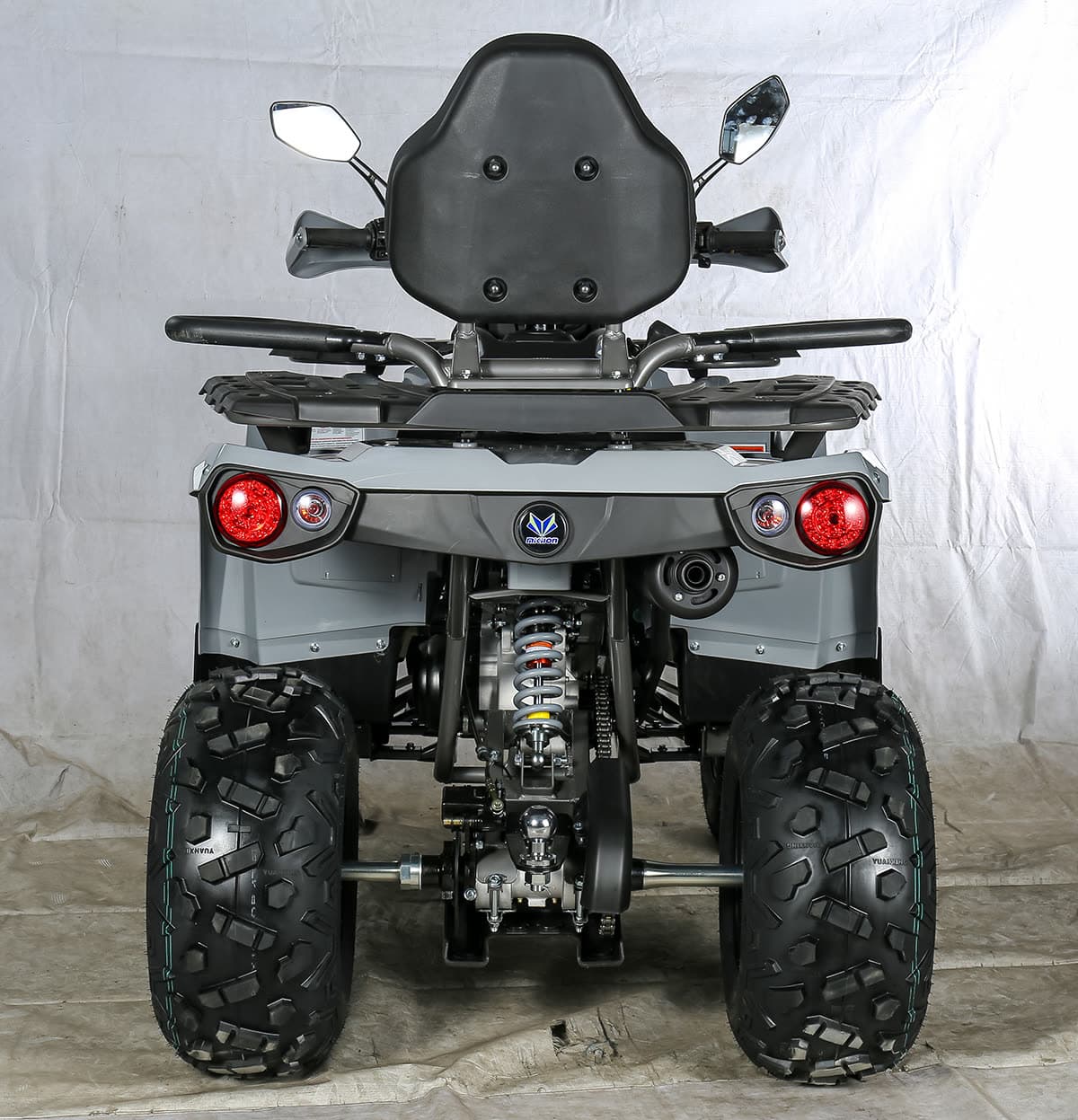Квадроцикл MIKILON HAMMER 200L сiрий — мініатюра 6
