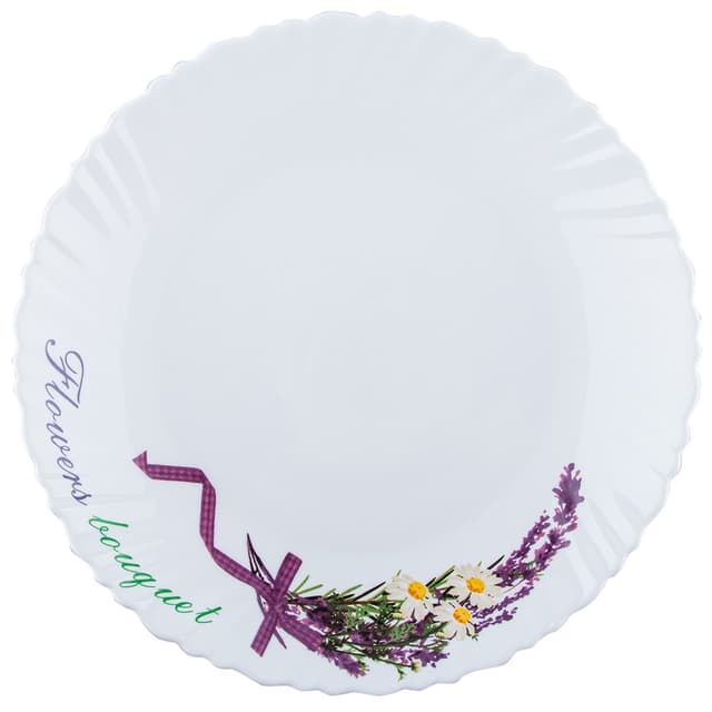 Квіткова симфонія, Wave, Тарілка десертна, V-190F, Vittora, 190 мм