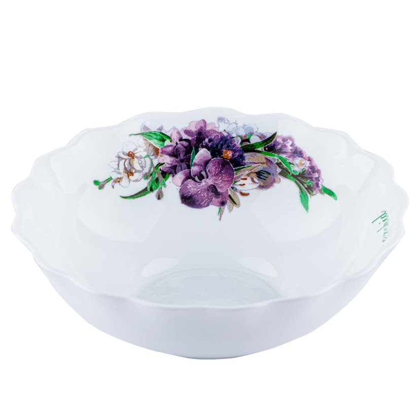 Фіолетова орхідея, Wave, Салатник, V-175PO, Vittora, 175 мм