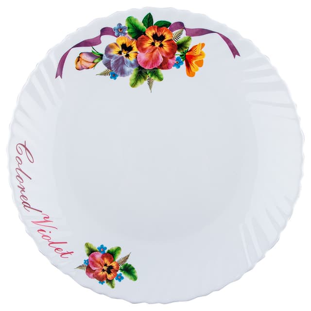 Фіалки, Wave, Тарілка десертна, V-190V, Vittora, 190 мм
