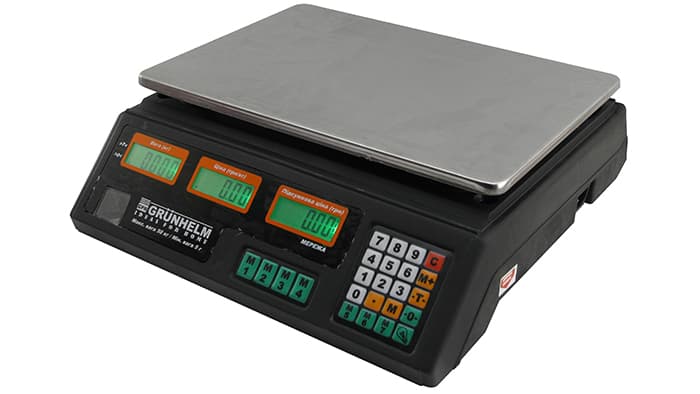 Ваги торгові - GSC-051 (макс-50кг) NEW (GRUNHELM)