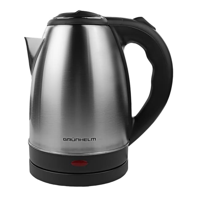 Електрочайник Метал - EKS-2028 NEW, 1,8л, 1500Вт, металік, диск (GRUNHELM)