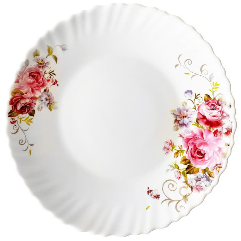 Рожевий букет, Wave, Тарілка десертна, V-190PB, Vittora, 190 мм
