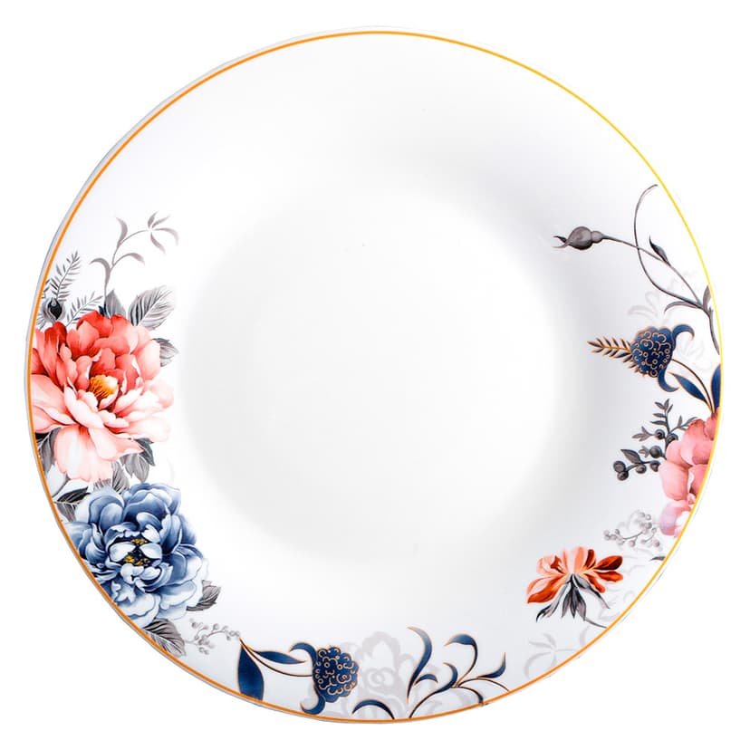 Піони, Aura, Тарілка десертна, VT-1180AP, Vittora, 180 мм