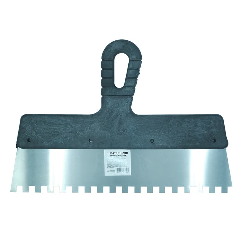 (37066) Шпатель 300 зубчатий 8ММ СВІТЯЗЬ