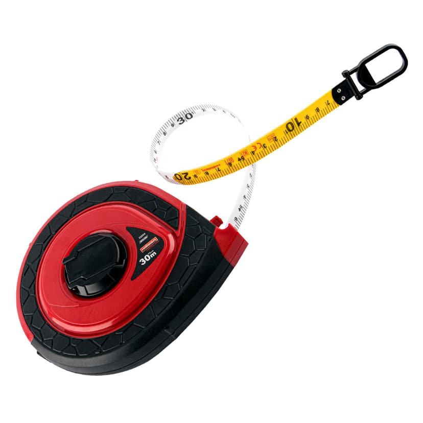 (22024) Рулетка геод. закр. полотно з скл. 30м, ІІ клас, х3, HAISSER