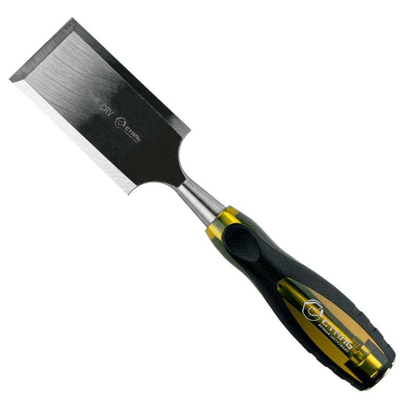 (40934) Стамеска ударна 50мм, CRV, гумові вставки СТАЛЬ