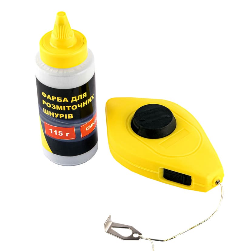 (36400) Шнур розміточний з фарбою 30м, 115г СТАЛЬ