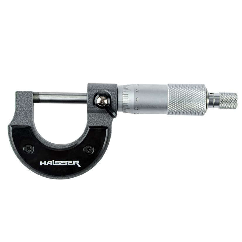 (24421) Мікрометр ручний металевий 0-25мм HAISSER