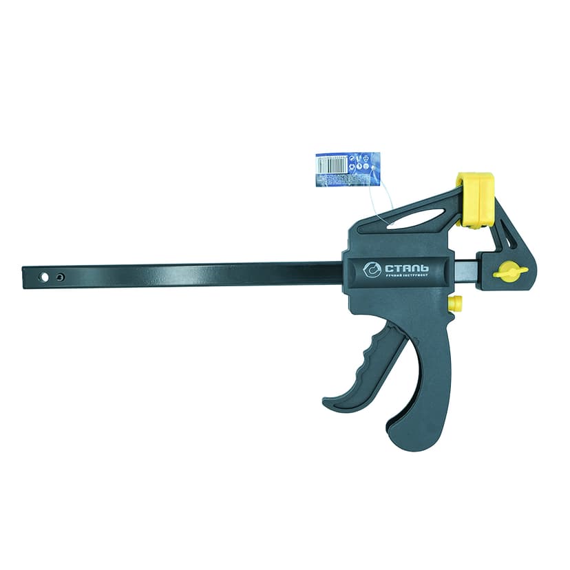 (47143) Струбцина швидкозатискна 200х60мм СТАЛЬ