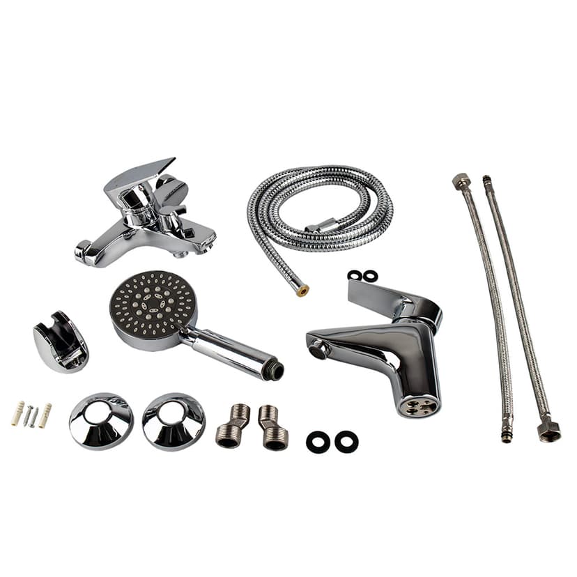 Набір змішувачів, хром - 10.13.134.SET KAREN (GH)