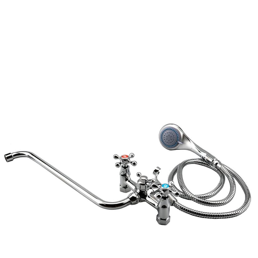 Змішувач д/ванни з душовим набором, хром - 32.10.126 BRAVO (GH)