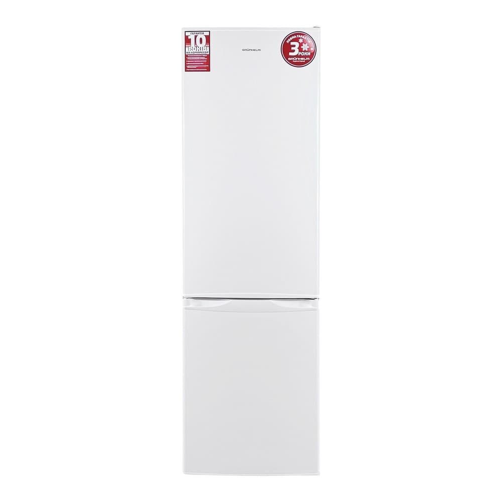 Холодильник - BRH-S176M55-W (білий, двухк, ниж мороз, 176см) (GRUNHELM)