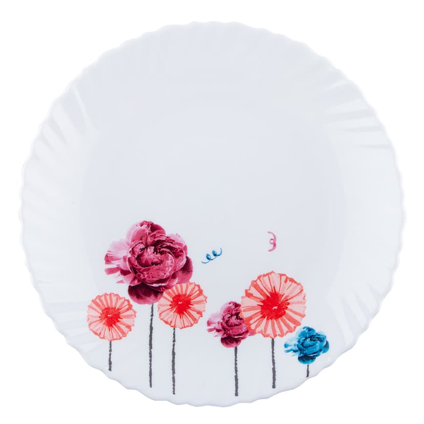 Акварельні квіти Wave Тарілка обідня V-220AF, Vittora 220 мм