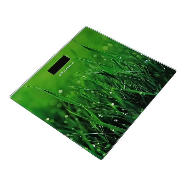 Ваги електронні - BES-GRA10 (квадрат, макс-180кг) (GRUNHELM)