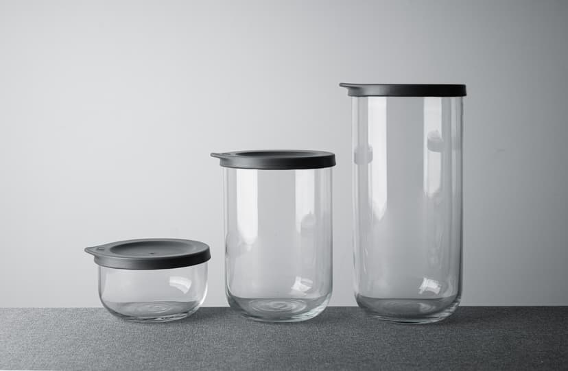 VS-7314 Ємність скляна з силіконовою кришкою VERSAILLES, 1400 мл