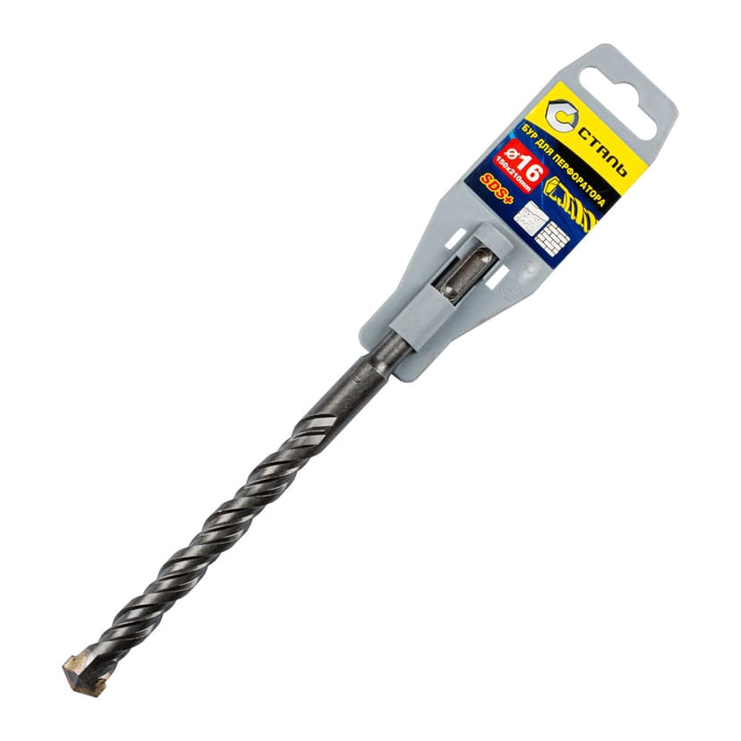 Свердло SDS-Plus - 16x210мм (СТАЛЬ) 3162226