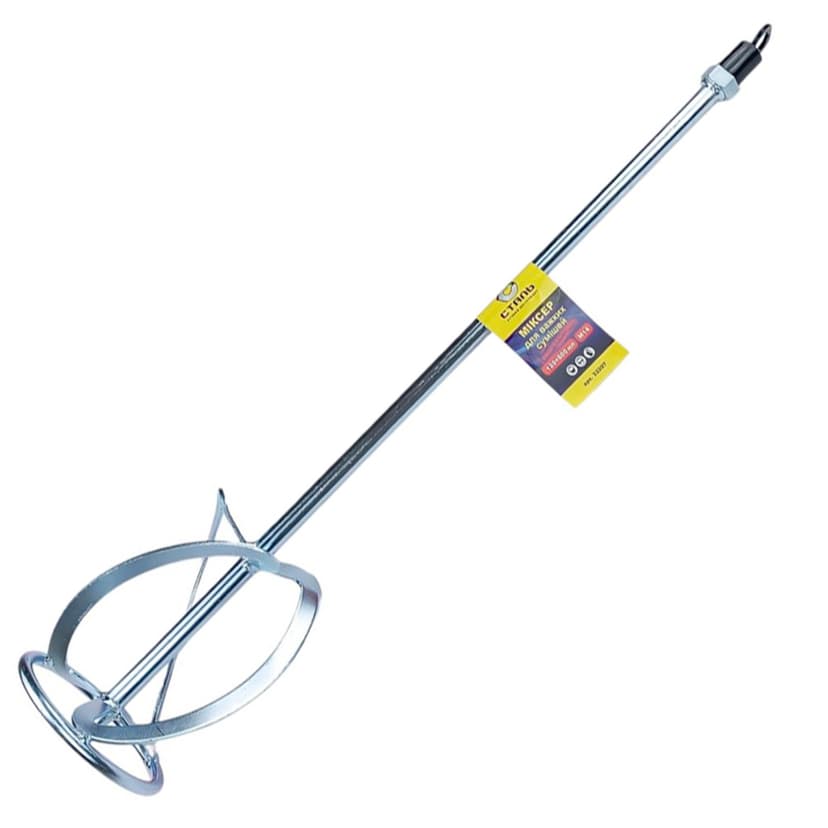 (32207) Міксер д/важких сумішей 120х600мм (М14) Сталь