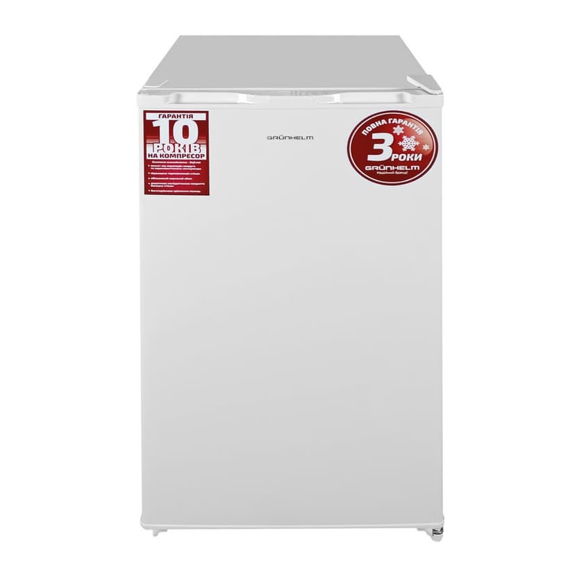 Холодильник - VRH-S85M48-W, (білий, однок, 85см) (GRUNHELM)