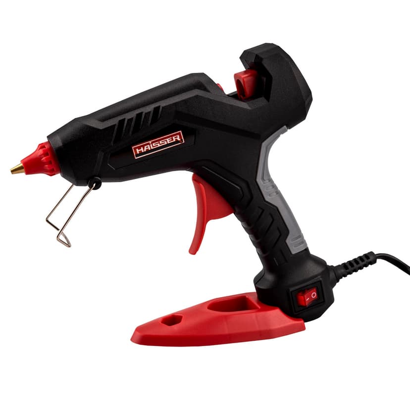 Пістолет клейовий 100W ПРОФІ (80431) стрижні 11x200мм (HAISSER)