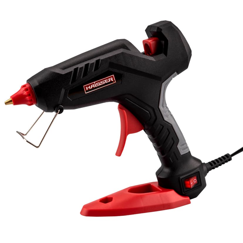 Пістолет клейовий 150W ПРОФІ (80432) стрижні 11x200мм (HAISSER)