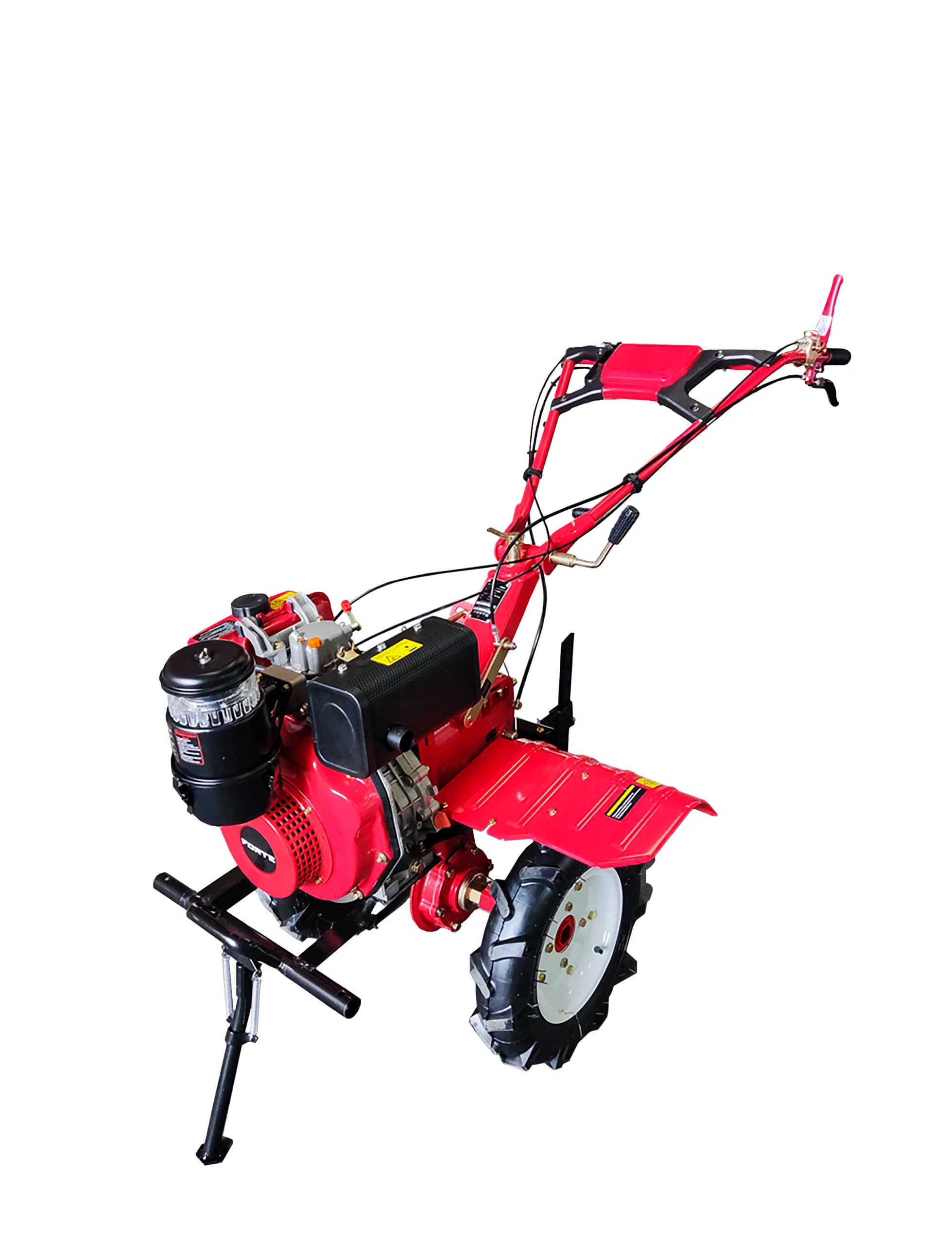 Культиватор червоний (ПОВІТРЯ) Forte 1050-3 NEW, колеса 10", 6кс