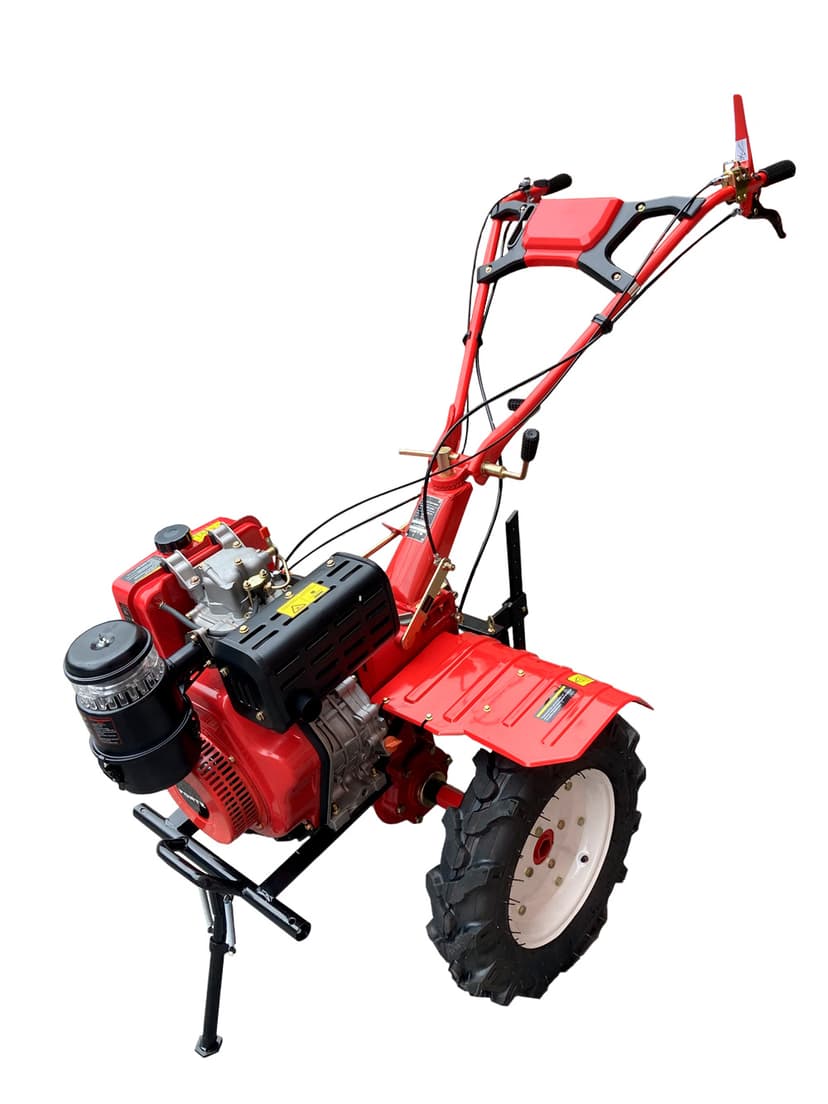 Культиватор червоний (ПОВІТРЯ) - 1350-3 NEW(колеса 12", 9кс) (FORTE)