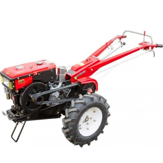 Мотоблок червоний (ВОДА) - МД-81 LUX (без плугу) (FORTE)