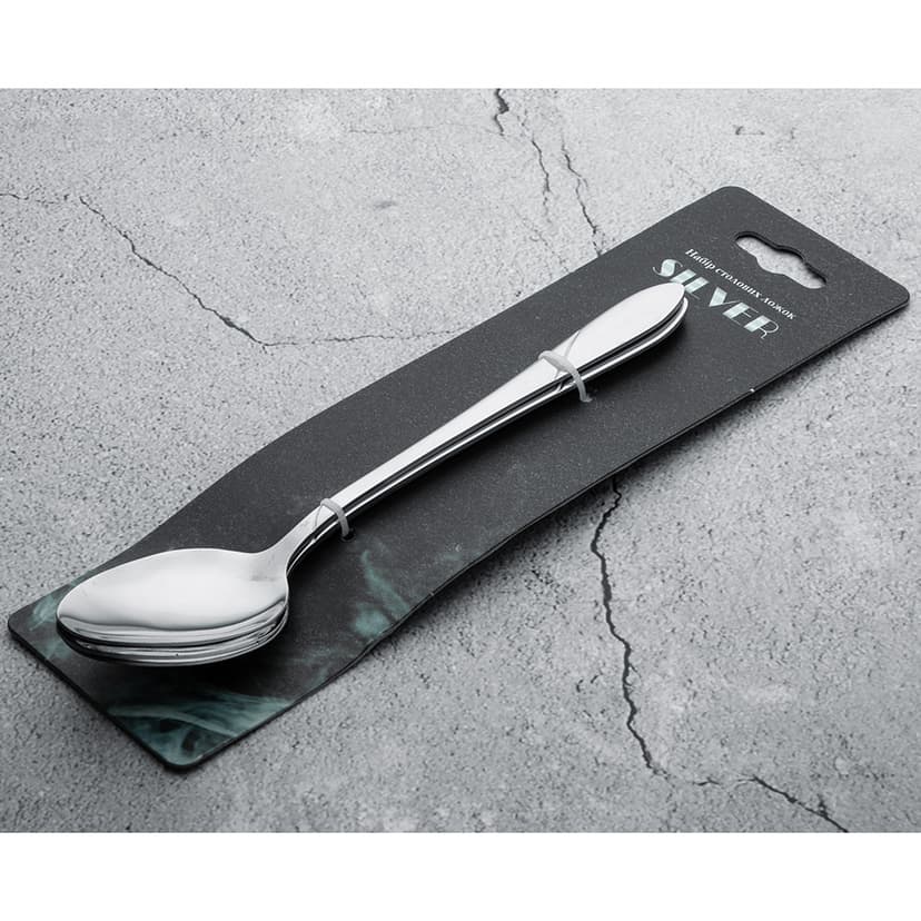 Silver Набір столових ложок 3 шт, GT-S021-3, GUSTO