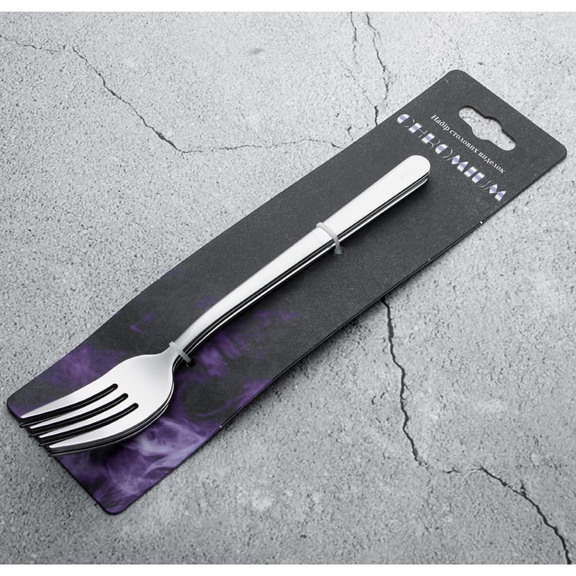 Chromium Набір столових виделок 3 шт, GT-F042-3, GUSTO