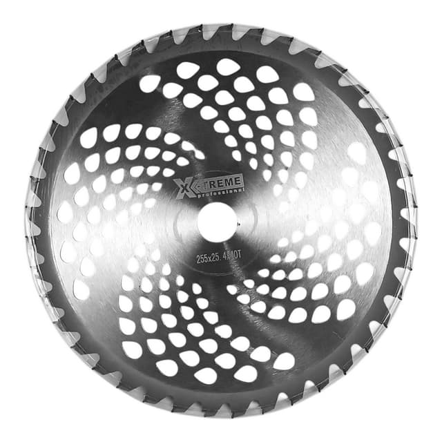 Ніж для мотокоси - 255x25.4x1.3ммx40Т CURVED SUPER (ПОБЕДІТ) (X-TREME)