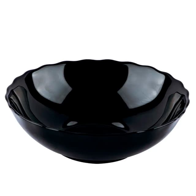 Овочевий етюд, Black Wave, Салатник, V-155Bvs, Vittora, 155 мм