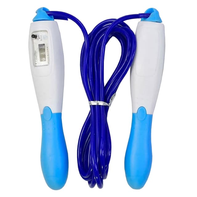 Скакалка з лічильником довжина 260 см синій (X-TREME)