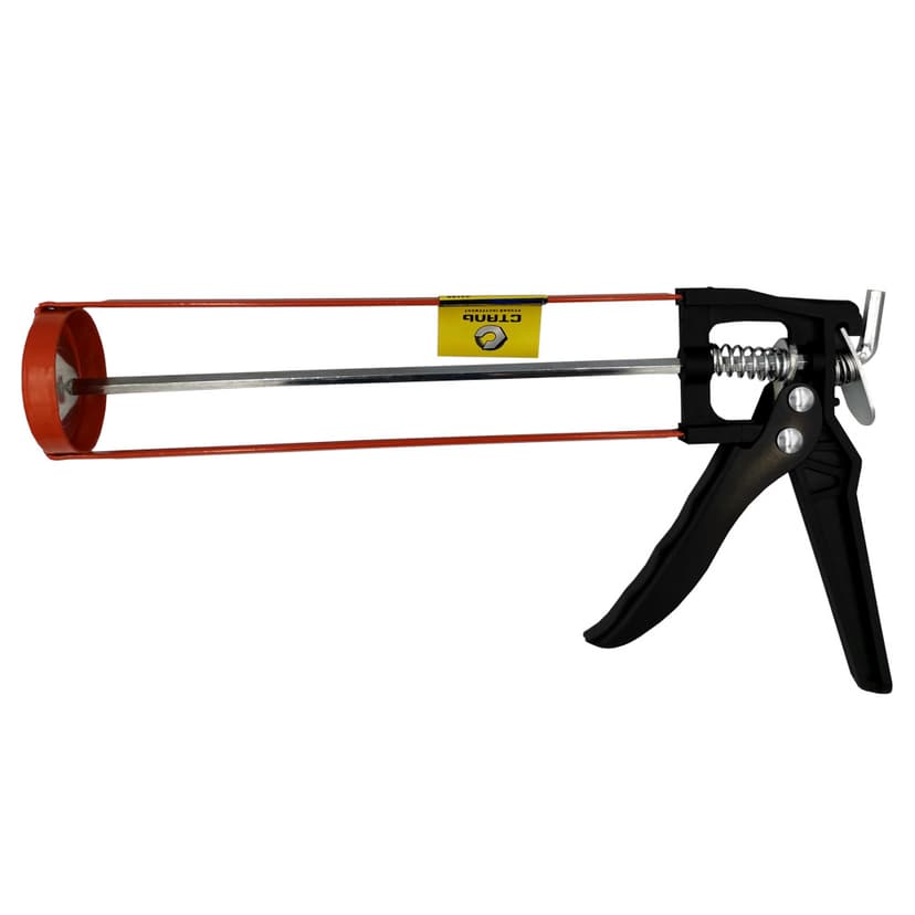 (31108) Пістолет для герметика каркасний пласт. рукоятка СТАЛЬ