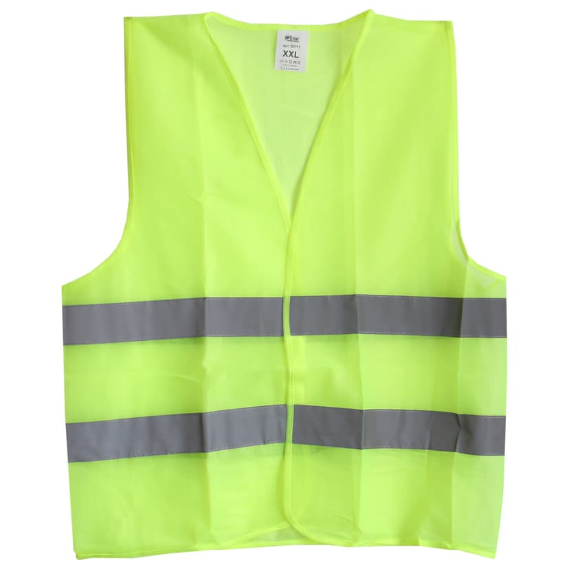 (50011) Жилет сигнальний 60 г/м2 (68х58 см) XL, жовтий WERK